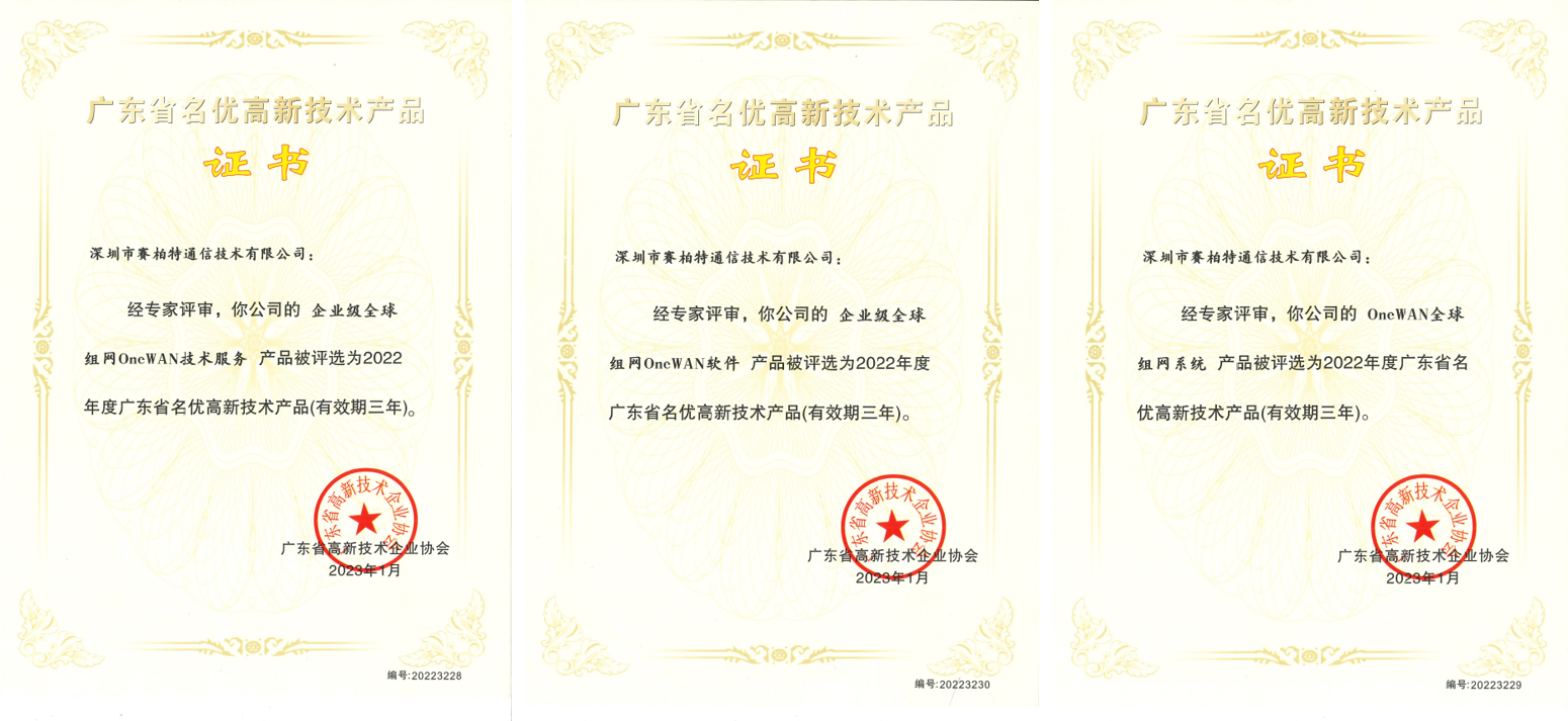 Guangdong Province Excellent High-Tech Products Certificate.png